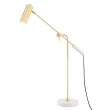 Load image into Gallery viewer, Hudson Valley L1669-AGB Led Floor Lamp, Aged Brass