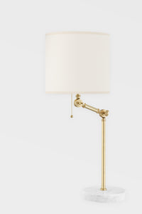 Hudson Valley MDSL151-PN 2 Light Floor Lamp, Polished Nickel