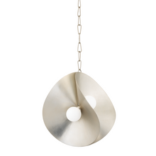 Load image into Gallery viewer, Corbett 330-18-WSL 4 Light Small Pendant, Warm Silver Leaf