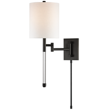 Load image into Gallery viewer, Local Lighting Hudson Valley 9421-Ob 1 Light Wall Sconce With Plug, OB WALL SCONCE