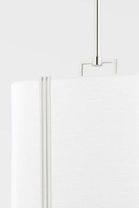 Hudson Valley 5406-PN 2 Light Wall Sconce, Polished Nickel