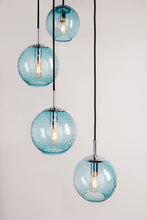 Load image into Gallery viewer, Hudson Valley 2007-Agb-Bl 1 Light Pendant-Blue Glass, AGB