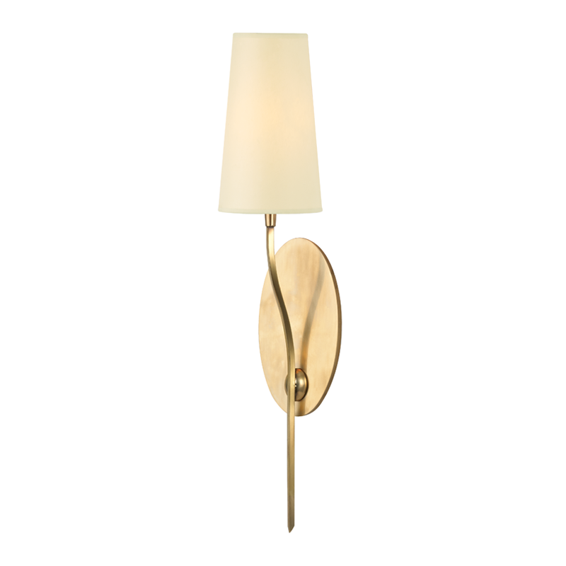 Local Lighting Hudson Valley 3711-AGB 1 Light Wall Sconce, AGB WALL SCONCE