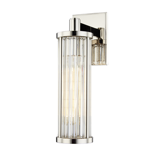 Local Lighting Hudson Valley 9121-Pn 1 Light Wall Sconce, PN WALL SCONCE