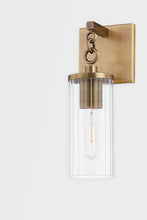 Load image into Gallery viewer, Troy B6122-PBR 1 Light Large Exterior Wall Sconce, Aluminum And Stainless Steel