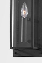 Load image into Gallery viewer, Troy B9101-TBK 1 Light Small Exterior Wall Sconce, Aluminum And Stainless Steel