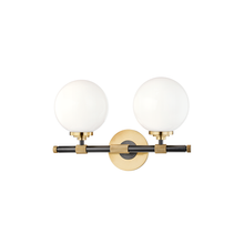 Load image into Gallery viewer, Local Lighting Hudson Valley 3702-Aob 2 Light Bath Bracket, AOB Bath And Vanity
