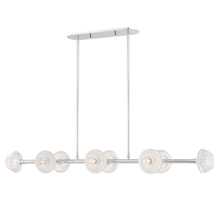 Load image into Gallery viewer, Hudson Valley 6154-PN 8 Light Island Light, Polished Nickel