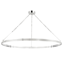Load image into Gallery viewer, Hudson Valley 7156-PN Large Led Chandelier, Polished Nickel
