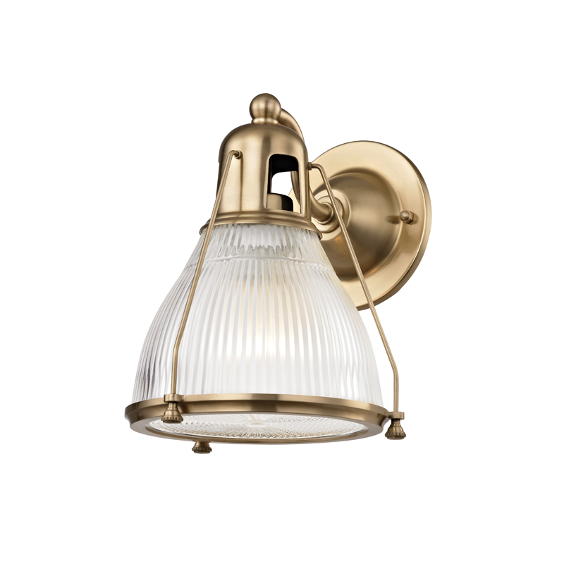 Local Lighting Hudson Valley 7301-AGB 1 Light Wall Sconce, AGB Wall Sconce