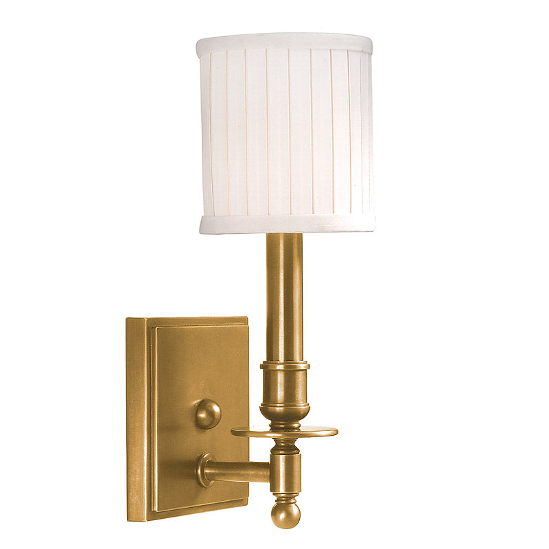 Hudson Valley 301-Agb 1 Light Wall Sconce, AGB