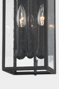 Troy B2063-FOR 4 Light Exterior Wall Sconce, Forged Iron