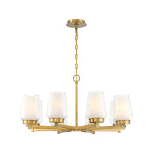 Load image into Gallery viewer, Eurofase 34094-013 Manchester Chandelier, Brass