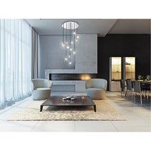 Load image into Gallery viewer, Eurofase 35904-014 Norway Chandelier, Chrome