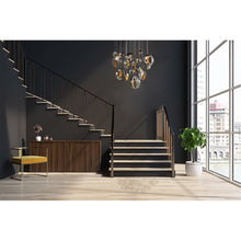Load image into Gallery viewer, Eurofase 35911-012 Arlington Chandelier, Blackened Chrome