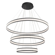 Load image into Gallery viewer, Eurofase 37090-012 Forster Chandelier, Black