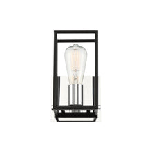 Load image into Gallery viewer, Eurofase 37115-012 Stafford Wall Sconce, Chrome/Black