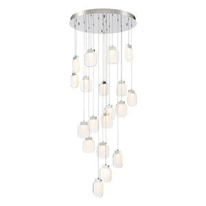 Eurofase 37192-023 Paget Chandelier, Chrome