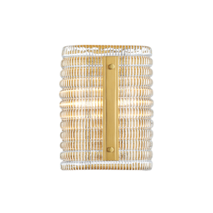 Hudson Valley 2852-Agb 2 Light Wall Sconce, AGB
