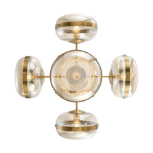 Load image into Gallery viewer, Eurofase 38129-018 Nottingham Chandelier, Ancient Brass