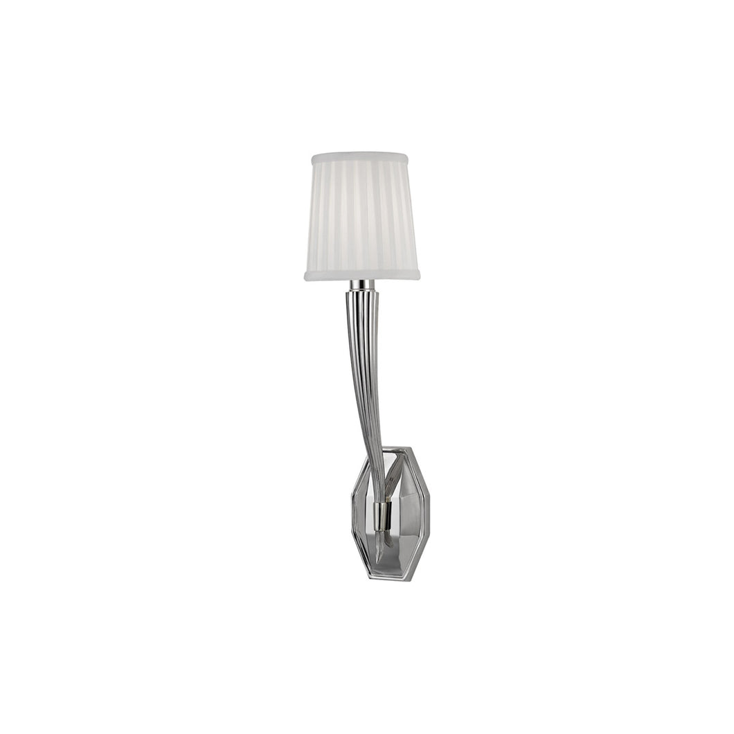 Local Lighting Hudson Valley 3861-Pn 1 Light Wall Sconce, PN WALL SCONCE