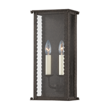 Load image into Gallery viewer, Troy B6712-FRN 2 Light Medium Exterior Wall Sconce, Aluminum And Stainless Steel