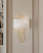 Load image into Gallery viewer, Corbett 404-02-VGL 2 Light Wall Sconce, Vintage Gold Leaf
