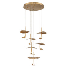 Load image into Gallery viewer, Eurofase 41908-013 Lagatto 6 Light Chandelier In Bronze