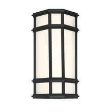 Load image into Gallery viewer, Eurofase 42687-016 Monté 14&quot; Outdoor LED Wall Sconce, Satin Black