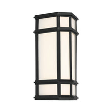 Load image into Gallery viewer, Eurofase 42687-016 Monté 14&quot; Outdoor LED Wall Sconce, Satin Black