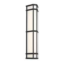 Load image into Gallery viewer, Eurofase 42689-010 Monté 30&quot; Outdoor LED Wall Sconce, Satin Black