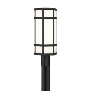 Eurofase 42690-016 Monté 20" Outdoor LED Post Light, Satin Black