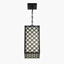 Load image into Gallery viewer, Eurofase 42697-015 Clover 8&quot; Outdoor LED Pendant, Black