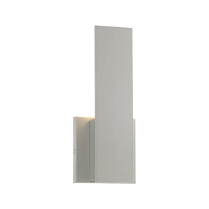 Eurofase 42707-028 Annette 12" Outdoor LED Wall Sconce, Silver