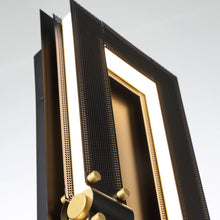 Load image into Gallery viewer, Eurofase 42716-013 Admiral 25&quot; Outdoor LED Wall Sconce, Black+Gold