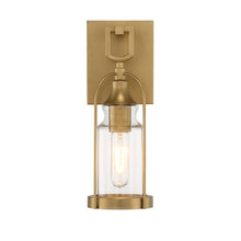 Load image into Gallery viewer, Eurofase 42725-026 Yasmin 13&quot; Outdoor Wall Sconce, Aged Gold