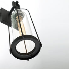 Load image into Gallery viewer, Eurofase 42726-012 Yasmin 17&quot; Outdoor Wall Sconce, Satin Black