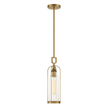 Load image into Gallery viewer, Eurofase 42727-026 Yasmin 5&quot; Outdoor Pendant, Aged Gold