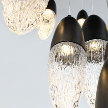 Load image into Gallery viewer, Eurofase 43860-043 Écrou 22 Light Chandelier In Mixed Black + Brass
