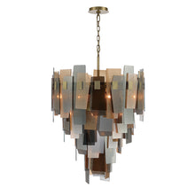 Load image into Gallery viewer, Eurofase 43876-013 Cocolina 19 Light Chandelier In Bronze