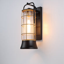 Load image into Gallery viewer, Eurofase 44262-013 Rivamar 1 Light Lantern In Oil Rubbed Bronze + Gold