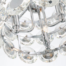 Load image into Gallery viewer, Eurofase 44284-015 Perrene 3 Light Chandelier In Chrome