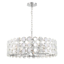 Load image into Gallery viewer, Eurofase 44286-019 Perrene 8 Light Chandelier In Chrome