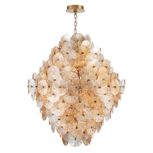 Load image into Gallery viewer, Eurofase 44574-017 Sue-Anne 27 Light Chandelier In Plated Brass