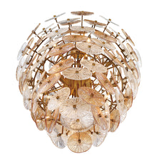 Load image into Gallery viewer, Eurofase 44574-017 Sue-Anne 27 Light Chandelier In Plated Brass