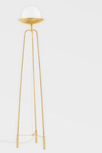 Load image into Gallery viewer, Hudson Valley L1857-AGB 1 Light Floor Lamp, Aged Brass