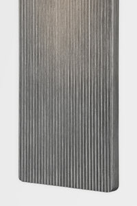 Troy B1212-GRA 1 Light Small Exterior Wall Sconce, Aluminum And Stainless Steel