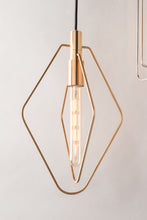 Load image into Gallery viewer, Hudson Valley 3040-Pn 1 Light Pendant, PN