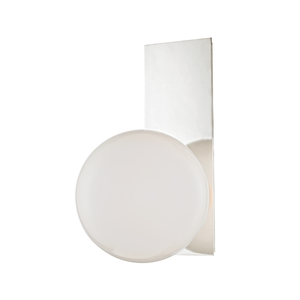 Local Lighting Hudson Valley 8701-Pn 1 Light Wall Sconce, PN WALL SCONCE