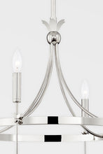 Load image into Gallery viewer, Hudson Valley 4327-PN 6 Light Chandelier, Polished Nickel